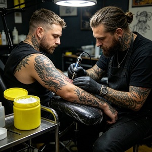 Crème Tatouage Durable en Promotion – Matière Sûre pour Ateliers de Tatouage et Instituts de Beauté – Utilisation à Long Terme - Product Image 4