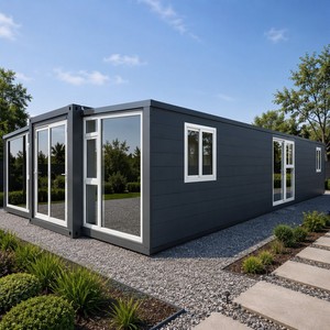 Casa Modular Expandible SUNRISE, Diseño de Apartamento, Gran Espacio, Casa Contenedor Prefabricada con Techo Inclinado - Product Image 1