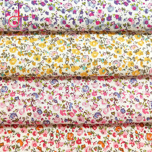 चीन फैक्टरी थोक महिलाओं के कपड़े के लिए लंदन फूल मुद्रित कपास लिबर्टी - Product Image 6