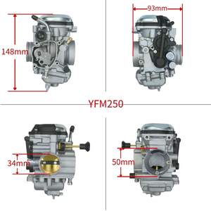 Carburador de Alta Calidad para Motocicleta ATV Yamaha Bear Tracker 250 Bear 350 YFM250, 1999-2004 - Product Image 5