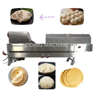 Various shapes roti chapati maker tortilla making machine manual home use high speed sliced bread making production line