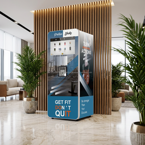 Distributeur automatique de protéines pour salle de sport avec système de mélange indépendant et nettoyage automatique, 7 réservoirs de 4L - Product Image 1