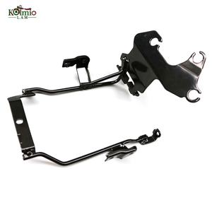 KOLMIO-LAM Fit pour YAMAHA FZ6N <span class=keywords><strong>FZ6</strong></span> <span class=keywords><strong>N</strong></span> tête FZ-6N nez supérieur carénage séjour phare support assemblage montage moto 2007-2011 - Product Image 2