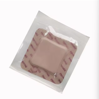 Pansement en mousse de silicone à film PU hautement absorbant, auto-adhésif, produit de soin des plaies