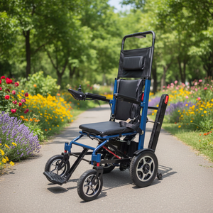 Fauteuil roulant motorisé HKPLJ02 pour personnes âgées et handicapées, pour la réadaptation et la thérapie - Product Image 5