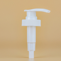Pompe à lotion gauche-droite de qualité supérieure du fabricant, pompe distributrice 38/400, vente en gros, pompe entièrement en plastique blanche pour flacon