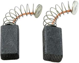 Balais de carbone originaux pour modèles <span class=keywords><strong>GGW</strong></span> 10 E/GDS18 E/GBM 400 Accessoires pour outils électriques de perceuse Taille 5*8*15.5mm Cuivre Graphite - Product Image 1