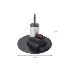 Accessoires modernes pour fauteuil de barbier : base de levage électrique durable et pompe de levage pour mobilier de salon de coiffure - Product Image 1