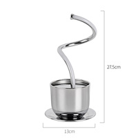 Lámpara de Mesa LED RGB de Aluminio Moderna y Contemporánea con Pantalla en Forma de Taza de Café, Control Remoto, Recargable por USB, Regulable
