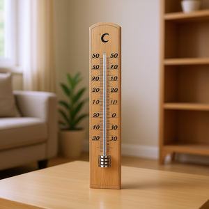 เทอร์โมมิเตอร์วัดอุณหภูมิห้อง บีช เนเชอรัล 20 ซม. แพ็ค 10 ชิ้น - Product Image 3