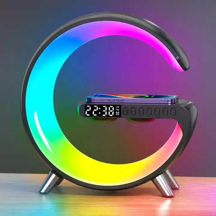 RGB sleep light weak up 15w wireless fast charger gift for children family friend