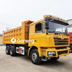 מצב טוב בשימוש shackman משאיות טיפר 380hp 400hp דיזל משמש shacman dump משאית 6x4 f3000