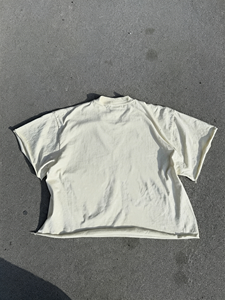 Camisetas de Verano para Hombre, Personalizadas, de Algodón, con Borde Crudo, Estampado Gráfico, Hombros Caídos, Corte Cuadrado, Estilo Urbano, Desgastadas, de Manga Corta - Product Image 4