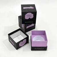 Boîte d'emballage personnalisée pour concentré d'huile en pot de 9 ml et 5 ml, boîte cadeau pliante en papier pour pots de concentré de 1 g