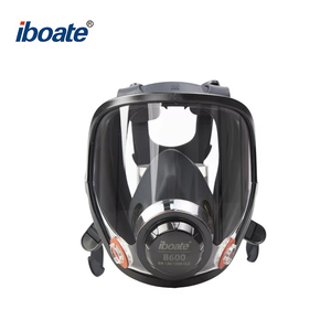 Máscara Facial Completa de Silicona con Doble Filtro Antivaho Iboate, Máscara Química - Product Image 1