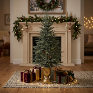 <span class=keywords><strong>Albero</strong></span> <span class=keywords><strong>di</strong></span> <span class=keywords><strong>Natale</strong></span> Verde Fornito dal Produttore con Base a <span class=keywords><strong>Sacco</strong></span> per Decorazioni Casa, Ristorante e Feste. <span class=keywords><strong>Albero</strong></span> <span class=keywords><strong>di</strong></span> <span class=keywords><strong>Natale</strong></span> con Neve Artificiale - Product Image 5