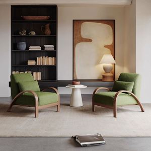 <span class=keywords><strong>Fauteuil</strong></span> lounge <span class=keywords><strong>en</strong></span> <span class=keywords><strong>peau</strong></span> <span class=keywords><strong>de</strong></span> <span class=keywords><strong>mouton</strong></span> au design moderne, rembourré, pour salon, mobilier <span class=keywords><strong>de</strong></span> maison, nouveau style design - Product Image 6