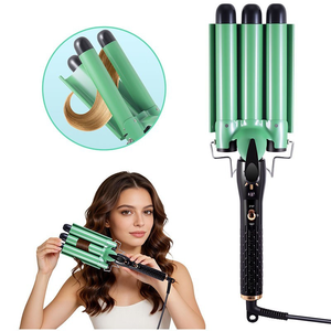 Professioneller <span class=keywords><strong>Lockenstab</strong></span> mit 2 Heizstufen, Schnell Aufheizender Keramik-Haarstyler, Temperatureinstellbares Haarstyling-Gerät für Frauen - Product Image 6