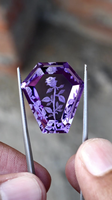 Batu Permata Intaglio Amethyst Alami Ukiran Kuning untuk Pembuatan Perhiasan, Harga Grosir, Pemasok, Harga Terbaik, Kristal