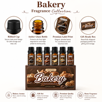 Coffret Cadeau d'Huiles Parfumées pour Diffuseur d'Ambiance, Huile DIY pour Diffuseur, Humidificateur, Massage, Fabrication de Savon, Bougies, Voiture, Lessive, Parfum d'Intérieur