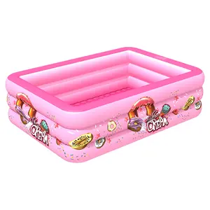 Mobile pvc arrière-cour portable grande vente chaises longues accessoires doublure pvc couleurs extérieur enfants piscine gonflable