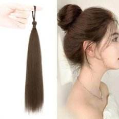Postizo de sastre largo con correa Extensiones de cabello humano Premium con Waver Po Long Worthy Ware - Product Image 1
