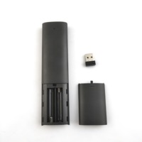 Q5 Plus Keyboard Nirkabel 2.4GHz Pembelajaran & Kode Tetap Voice Air Mouse Pencarian Suara Remote Control Universal untuk TV Box Mini PC
