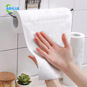 Essuie-tout multifonctionnel à nettoyage rapide pour la cuisine Absorption rapide de l'huile jetable <span class=keywords><strong>Forme</strong></span> carrée <span class=keywords><strong>en</strong></span> tissu non tissé - Product Image 4