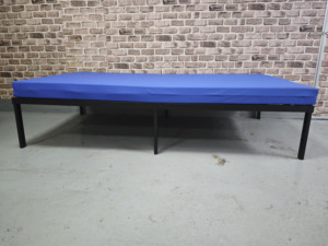 Moderno Design durevole Full-Size singolo e doppio metallo piattaforma telaio del letto per uso camera da letto Hotel - Product Image 4