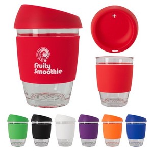 ขวดน้ำแก้วคุณภาพสูงสีสันสดใส ขวดน้ำซิลิโคนพกพาสะดวกน่ารัก - Product Image 6