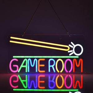 Salle de jeux Billard Enseignes Néon LED Dimmable <span class=keywords><strong>Game</strong></span> Zone Room Beer Bar <span class=keywords><strong>Man</strong></span> Cave Bedroom Home Art Gaming - Product Image 3