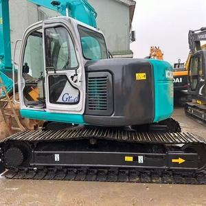 รถขุด Kobelco SK135SR มือสอง ขนาด 13.5 ตัน เครื่องยนต์ Isuzu แรงดันสูง ระบบไฮดรอลิก พร้อมเกียร์ปั๊มแบริ่ง รุ่นปี 2022 มอเตอร์ PLC ขาย - Product Image 1