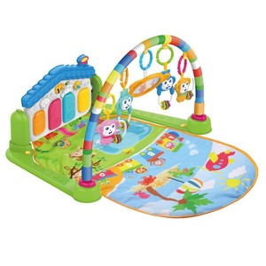 Gimnasio de Actividades para Bebés 5 en 1 con Piano de Pedales Suaves, Música y Luces - Product Image 4