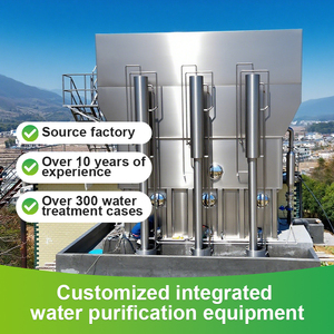 Customized Integrated Water Purification Equipment Source Factory 300+ <b>Cases</b> for River/Well Water Treatment Plant - Product Image 2