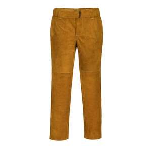 PORTWEST - SW31TARXL Pantalon marron de soudure en cuir-WORKWEAR résistant aux flammes EAN 5036108348220 - Product Image 1