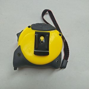 Steel Tape Measure 5 Meters Self Winding Push Button Lock Metric Measurement With Hook End Automatic Return - Product Image 1