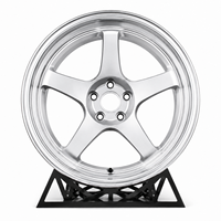 Jantes concaves en alliage d'aluminium forgé chromé 18-24 pouces PCD 108/110/120 mm, ajustement universel, garantie 5 ans