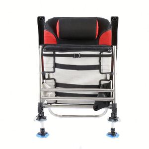 Silla de Pesca Portátil de Estilo Europeo para Exteriores, Ligera, de Aleación de Aluminio y Tela Oxford, con Bolsa de Transporte y Reposabrazos - Product Image 4