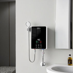 Calentador <span class=keywords><strong>de</strong></span> Agua Eléctrico Instantáneo <span class=keywords><strong>de</strong></span> Plástico Pequeño para el Hogar, Temperatura Constante para Baño y Aseo, Funciona con Batería, para <span class=keywords><strong>Autocaravanas</strong></span> y Alquileres <span class=keywords><strong>de</strong></span> Hoteles - Product Image 4