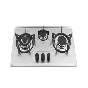 New Mô Hình Nấu Ăn Nhà Bếp Thép Không Gỉ Bếp 3 <span class=keywords><strong>Burner</strong></span> Bếp <span class=keywords><strong>Gas</strong></span> - Product Image 2