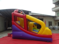 WINSUN Factory Jeu de tir gonflable de type Nerfwall pour carnaval, avec cible flottante et tir sur cible gonflable