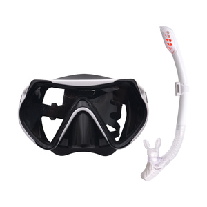Máscara de buceo <span class=keywords><strong>profesional</strong></span> y gafas de esnórquel, gafas de buceo, conjunto de tubo de natación - Product Image 2