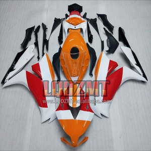 Inyección para HONDA CBR1000 <span class=keywords><strong>CBR</strong></span> <span class=keywords><strong>1000</strong></span> <span class=keywords><strong>RR</strong></span> 1000RR 12 13 14 15 16 112LQ.77 CBR1000RR 2012 Naranja gris 2013 2014 <span class=keywords><strong>2015</strong></span> 2016 Carenados - Product Image 5