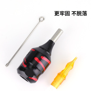 Máquina de tatuaje Yuanyun con mango ajustable de doble color, aleación de aluminio de 30 mm para artistas - Product Image 5
