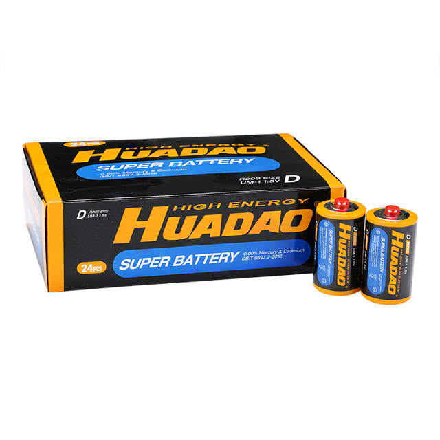 Super Heavy Duty 1.5v UM1 R20S D Size Dry Battery for Gas Stove Flash Light Etc