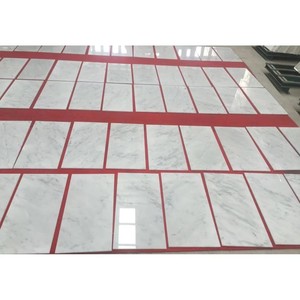 Losas de Mármol Blanco Carrara Pulido, Piedra Natural, para Revestimiento de Paredes de Hoteles, Pisos, Baños y Encimeras - Product Image 1