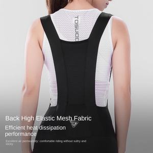 TOSUOD Leggings da <span class=keywords><strong>Ciclismo</strong></span> da <span class=keywords><strong>Donna</strong></span> Autunno Inverno in Velluto Ispessito Traspirante Nylon/Spandex per Bici da Strada Professionale - Product Image 4