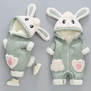 جمبسوت للأطفال حديثي الولادة, جمبسوت للأطفال حديثي الولادة على شكل أرنب مريح للتدفئة في الشتاء