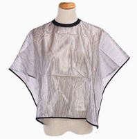 Cape de coiffure professionnelle en PVC épaissi, texture diamant, imperméable, pour coloration et permanente