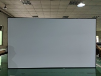 Écran de projection Telon ALR pliable à cadre fixe en tissu gris foncé métallisé 120 pouces 8K UHD, montage mural/plafond disponible